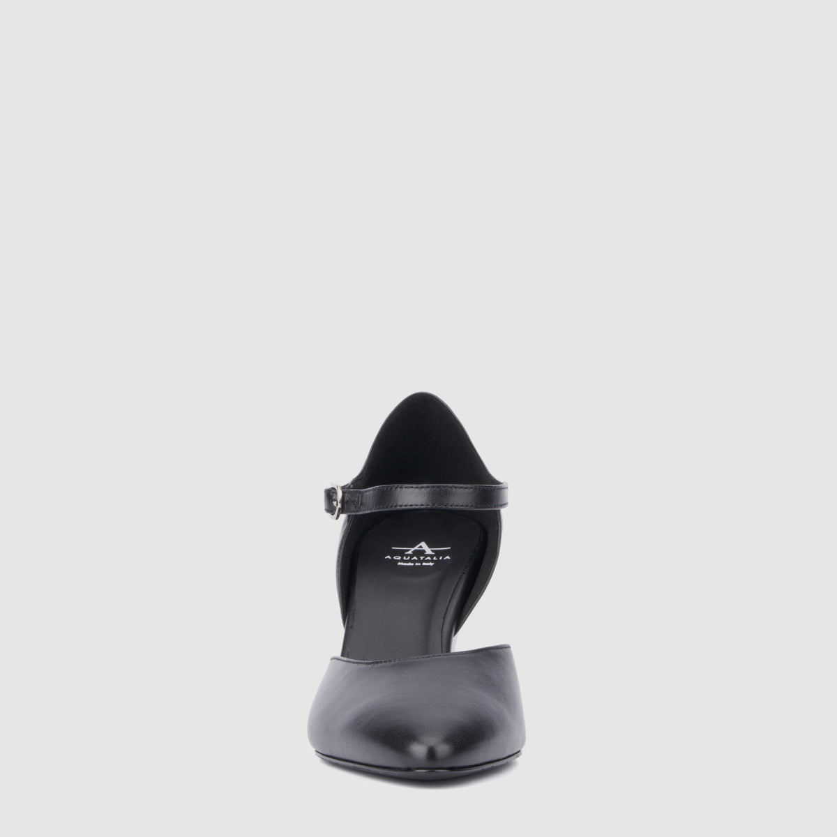 Penelopy Mary Jane in black nappa and patent leather, alternate view